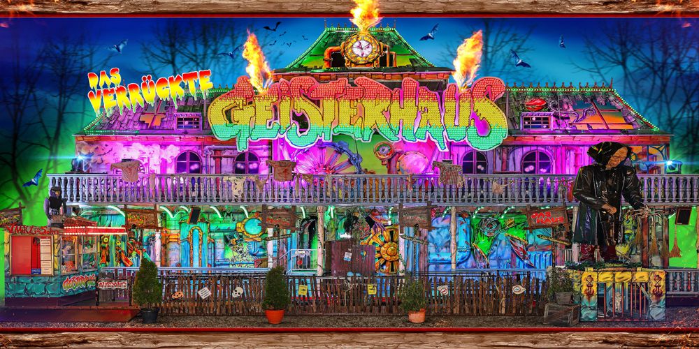 Belustigungsanlage<br>Das verrückte Geisterhaus
