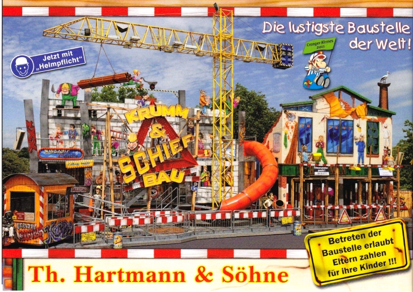 Belustigungsanlage - Krumm- und Schiefbau