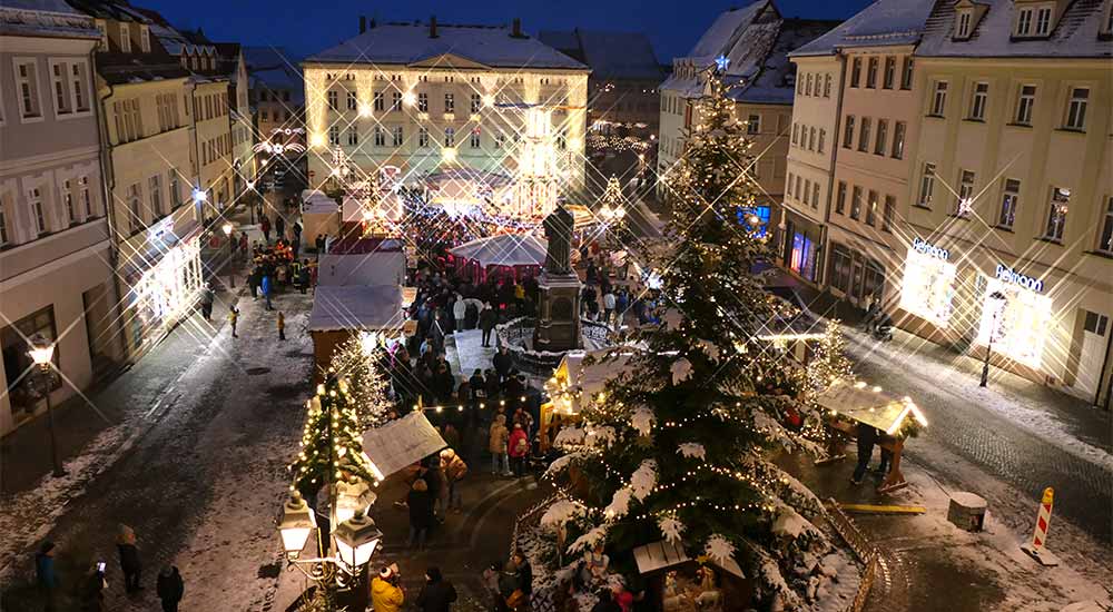 Weihnachtsmarkt in die Lutherstadt Eisleben